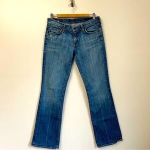 Citizens of Humanity Kelly Low Rise Bootcut Blue Jeans Denim Made In USA Size 30